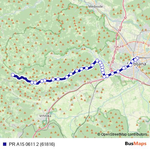 PR A15 0611 2 (61816) bus Line Map