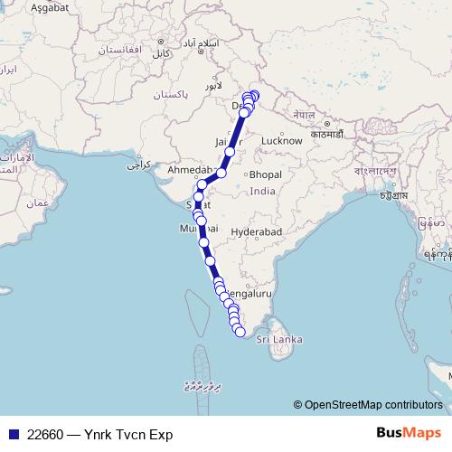 22660 rail Line Map