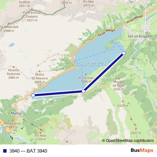 3940 ferry Line Map