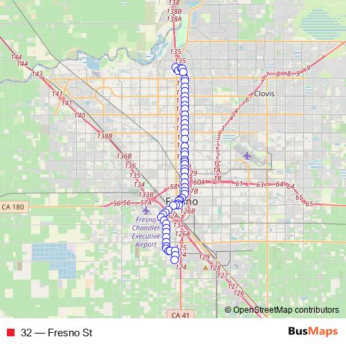 32 bus Line Map