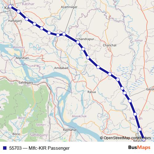 55703 rail Line Map