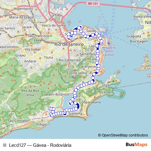 Lecd127 bus Line Map