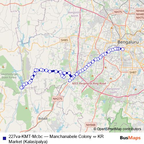 227va-KMT-Mcbc bus Line Map