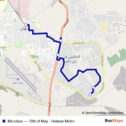 Microbus bus Line Map