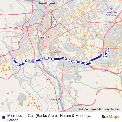 Microbus bus Line Map