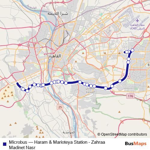 Microbus bus Line Map