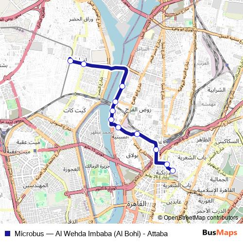 Microbus bus Line Map
