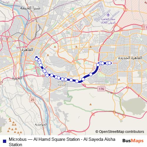 Microbus bus Line Map