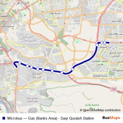 Microbus bus Line Map