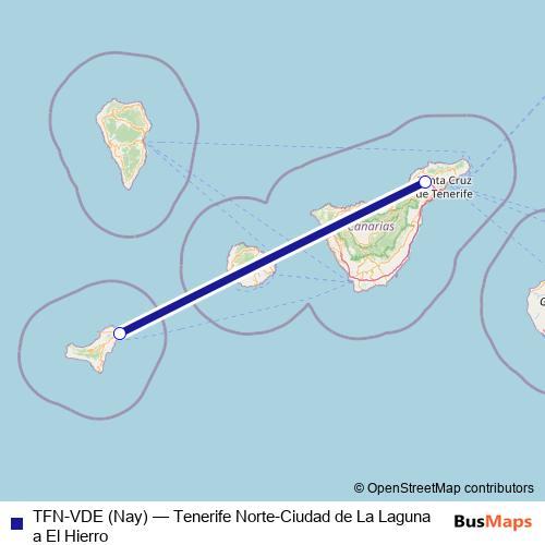 TFN-VDE (Nay) air Line Map