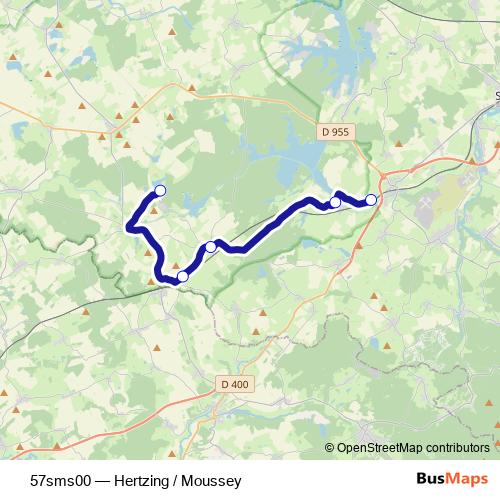 57sms00 bus Line Map