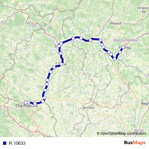 R 10633 rail Line Map