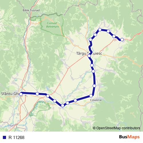 R 11268 rail Line Map