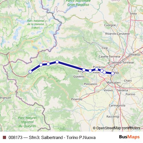 008173 rail Line Map