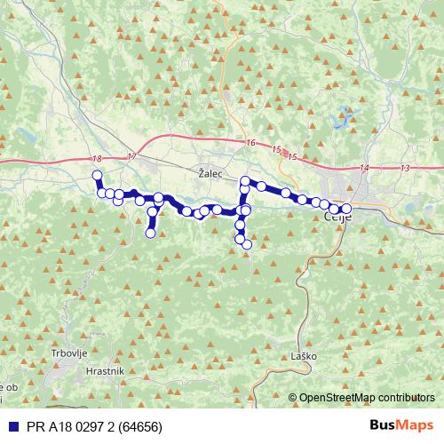 PR A18 0297 2 (64656) bus Line Map