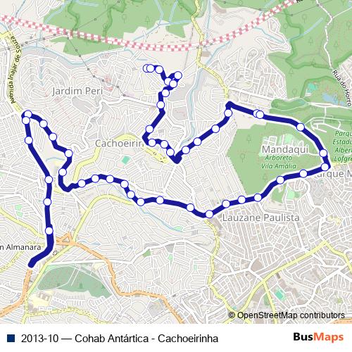 2013-10 bus Line Map