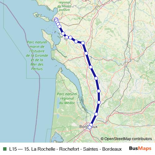 L15 rail Line Map
