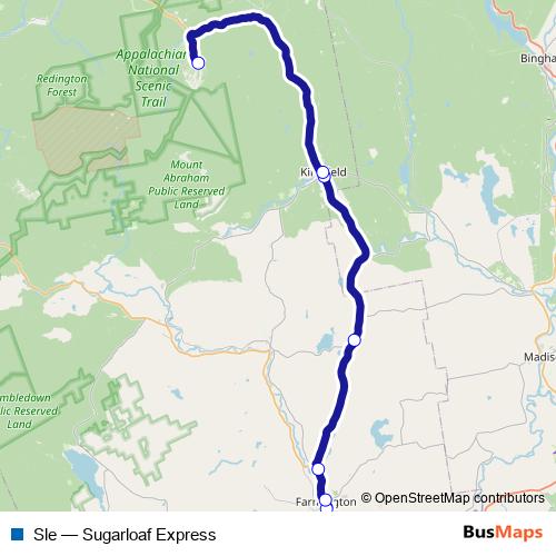 Sle bus Line Map