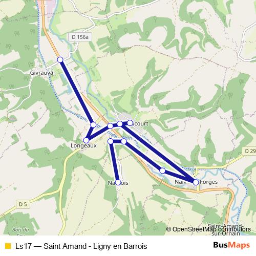 Ls17 bus Line Map