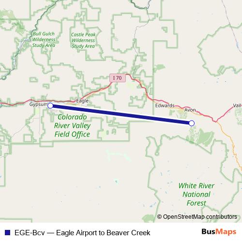 EGE-Bcv bus Line Map