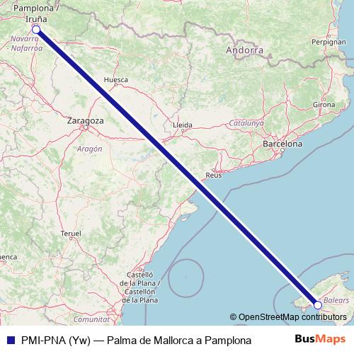 PMI-PNA (Yw) air Line Map