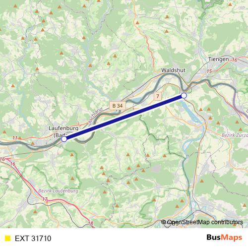 EXT 31710 rail Line Map