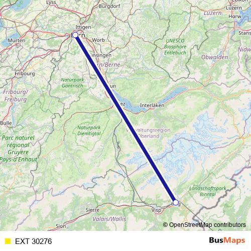 EXT 30276 rail Line Map