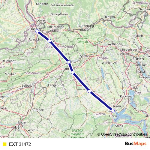 EXT 31472 rail Line Map