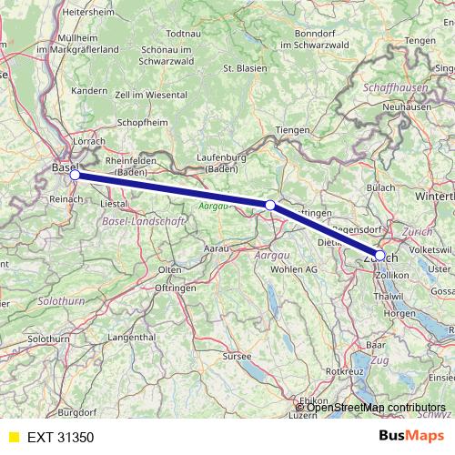 EXT 31350 rail Line Map