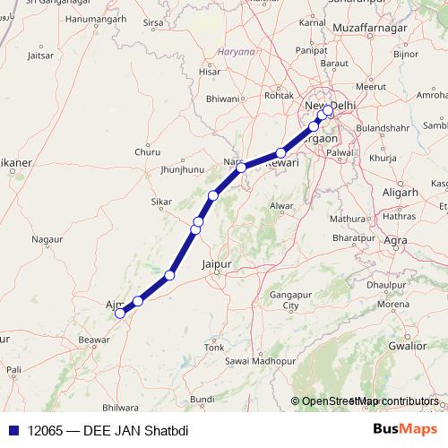 12065 rail Line Map