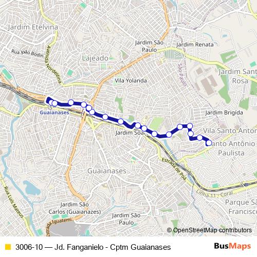 3006-10 bus Line Map