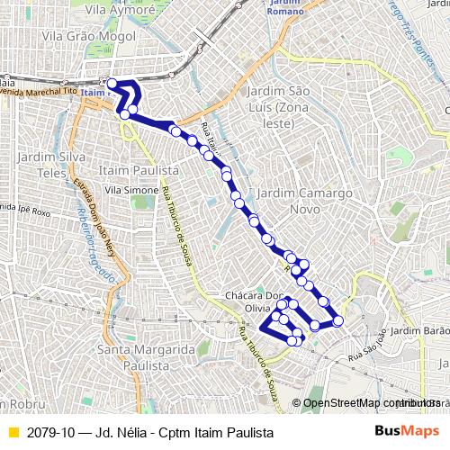 2079-10 bus Line Map