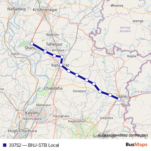 33752 rail Line Map