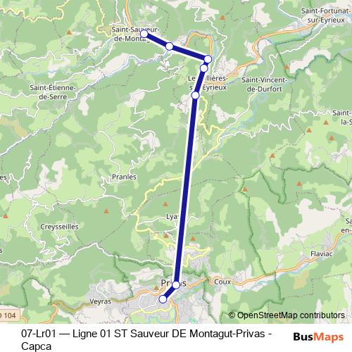 07-Lr01 bus Line Map