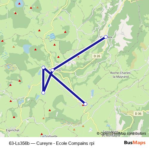 63-Ls356b bus Line Map