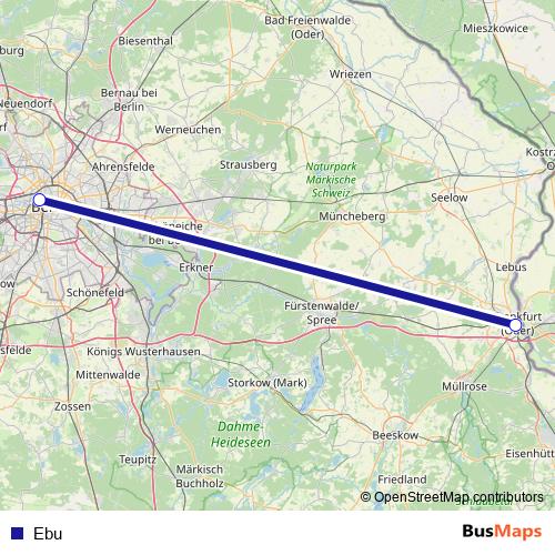 Ebu bus Line Map
