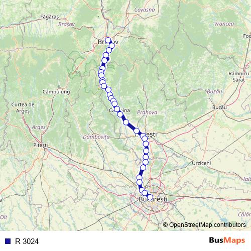 R 3024 rail Line Map