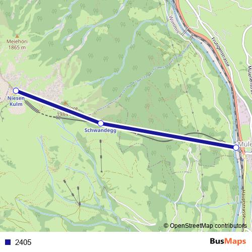 2405 funicular Line Map