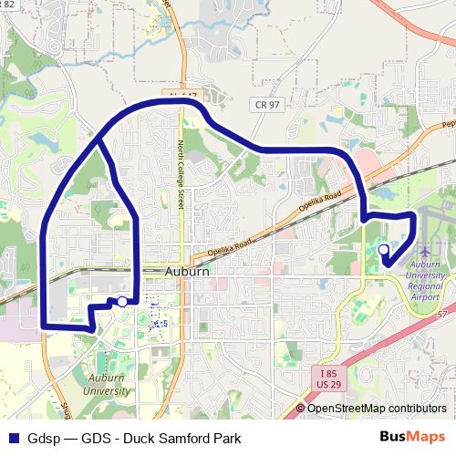 Gdsp bus Line Map