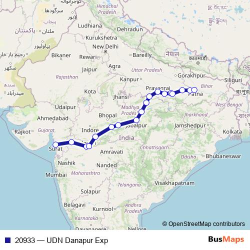 20933 rail Line Map