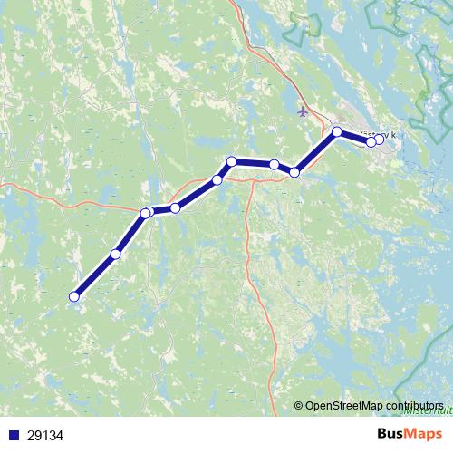 29134 rail Line Map