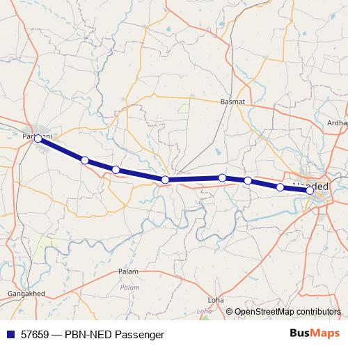 57659 rail Line Map
