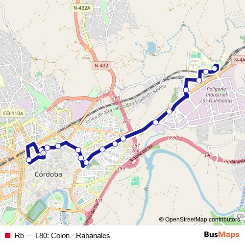 Rb bus Line Map