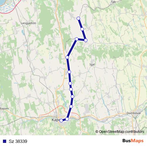 Sz 38339 rail Line Map