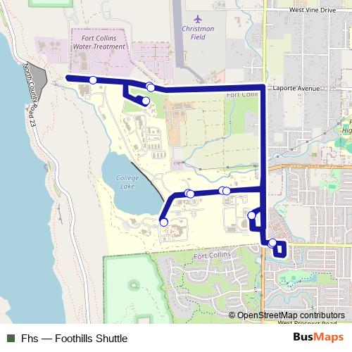 Fhs bus Line Map