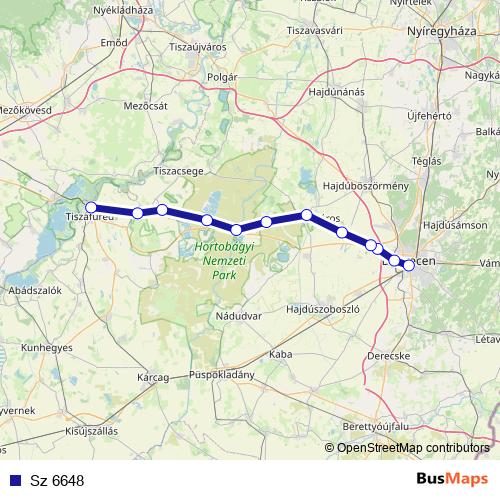 Sz 6648 rail Line Map