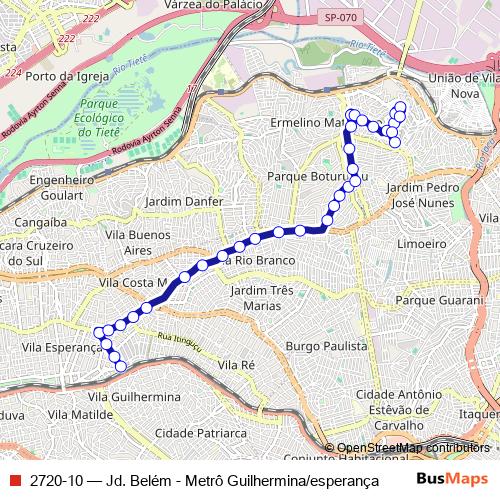 2720-10 bus Line Map