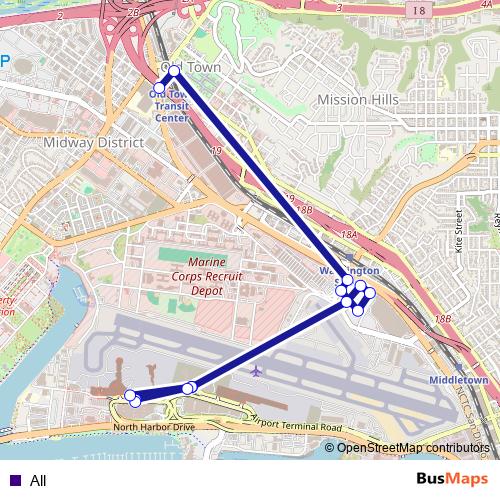 All bus Line Map