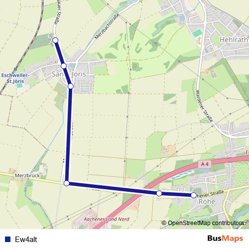 Ew4alt metro Line Map