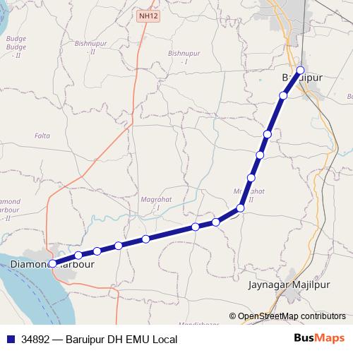34892 rail Line Map